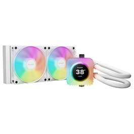 be quiet! LIGHT LOOP IO LCD 240 mm Blanco