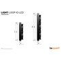 be quiet! LIGHT LOOP IO LCD 240 mm Blanco
