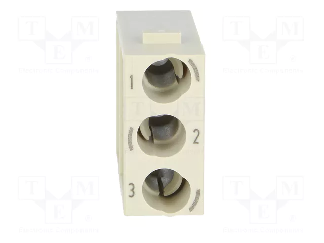 HARTING Módulo Conector HDC Macho Han-Modular® 40A 690V 3 Pines