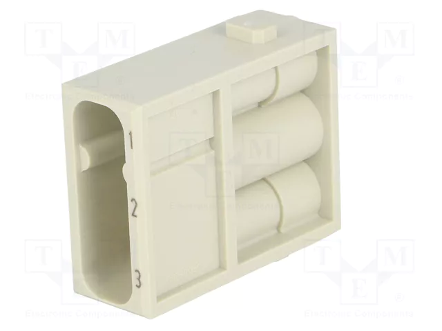 HARTING Módulo Conector HDC Macho Han-Modular® 40A 690V 3 Pines
