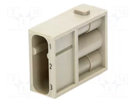 HARTING Módulo Conector HDC Macho Han-Modular® 40A 690V 3 Pines