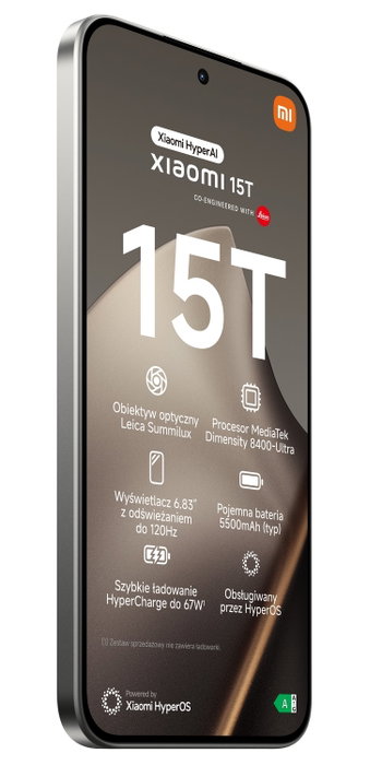 Xiaomi 15T 5G, 12GB RAM, 512GB, Gris Xiaomi 15T 5G, 12GB RAM, 512GB, Gris