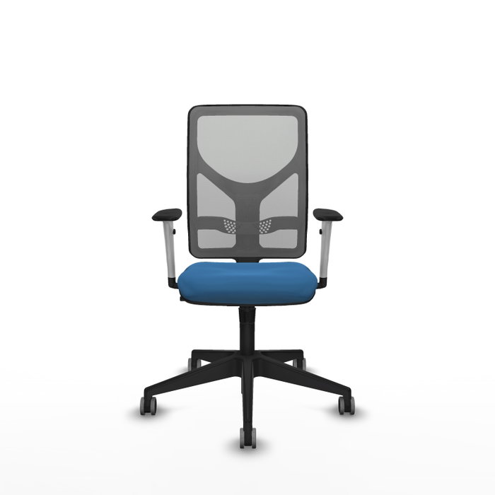 PIQUERAS Y CRESPO Silla de oficina Motilla con mecanismo Sincro, Azul claro y Gris PIQUERAS Y CRESPO Silla de oficina Motilla con mecanismo Sincro, Azul claro y Gris