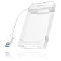 ICY BOX IB-AC703-U3 Carcasa para HDD/SSD de 2.5 pulg. SATA III a USB-A Blanco