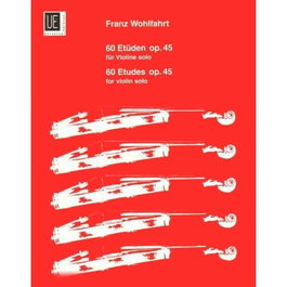 UNIVERSAL EDITION, VIOLIN 60 ESTUDIOS FRANZ WOHLFAHRT - UNIVERSAL EDITION