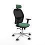 PIQUERAS Y CRESPO Silla de oficina Jorquera Verde esmeralda y Negro