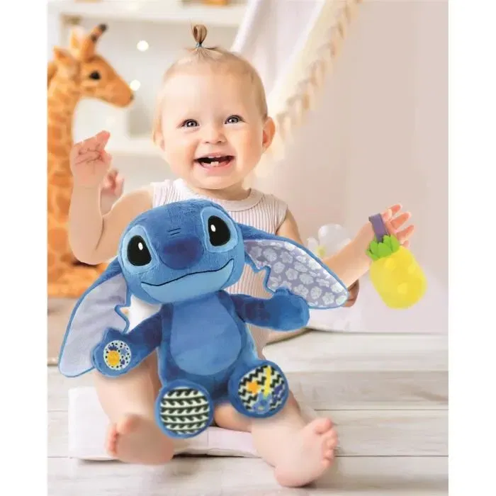 Clementoni CLE1738077499631 Peluche Musical Stitch para mayores de 12 meses
