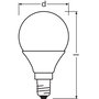 Ledvance/Osram [LVE-4099854044083] Bombilla LED Classic E14 4,9W 470Lm 2700K Regulable