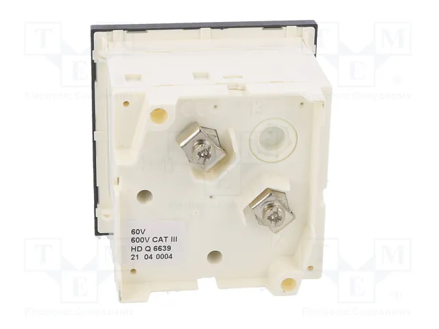LUMEL Voltímetro Analógico para Panel 0-60V DC 72x72mm LUMEL Voltímetro Analógico para Panel 0-60V DC 72x72mm