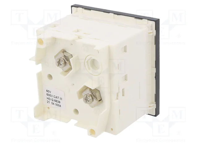 LUMEL Voltímetro Analógico para Panel 0-60V DC 72x72mm LUMEL Voltímetro Analógico para Panel 0-60V DC 72x72mm