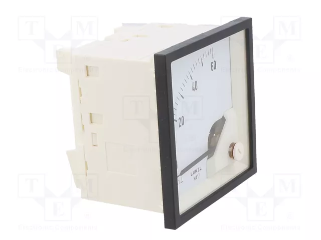 LUMEL Voltímetro Analógico para Panel 0-60V DC 72x72mm LUMEL Voltímetro Analógico para Panel 0-60V DC 72x72mm