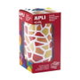 Apli Gomets Mosaicos Removibles 2460 uds. 30 Hojas Tonos Rojos Surtidos