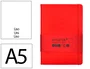 Antartik Cuaderno A5 Tapa Dura Rojo Hojas Lisas 100 Hojas 80gr FSC