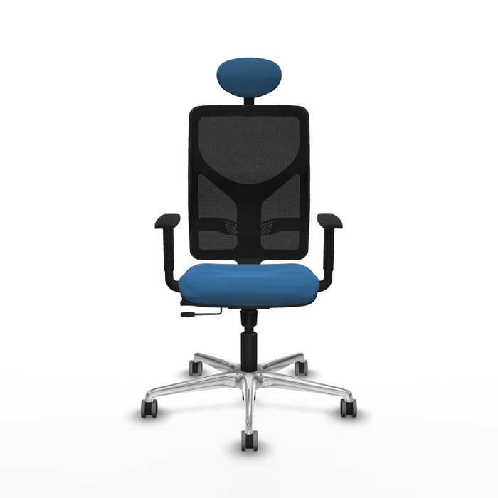 PIQUERAS Y CRESPO Silla de oficina Motilla Azul claro/Negro PIQUERAS Y CRESPO Silla de oficina Motilla Azul claro/Negro