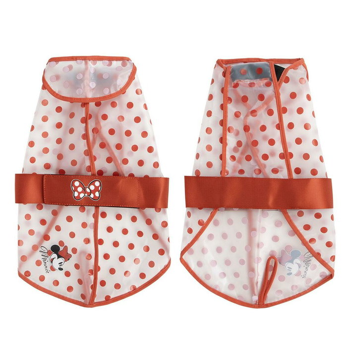 Cerdá Impermeable Ajustable Para Perro Minnie Talla XS Rojo
