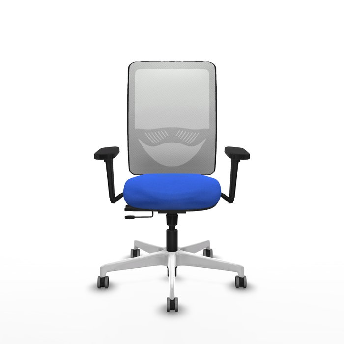 PIQUERAS Y CRESPO Silla de oficina Zulema Azul con mecanismo Sincro/Traslack