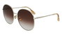 Victoria Beckham VB224S-702 Gafas de sol con cristales marrón degradado