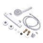 QLI Conjunto Ducha Bimando Cromado Latón/Zinc