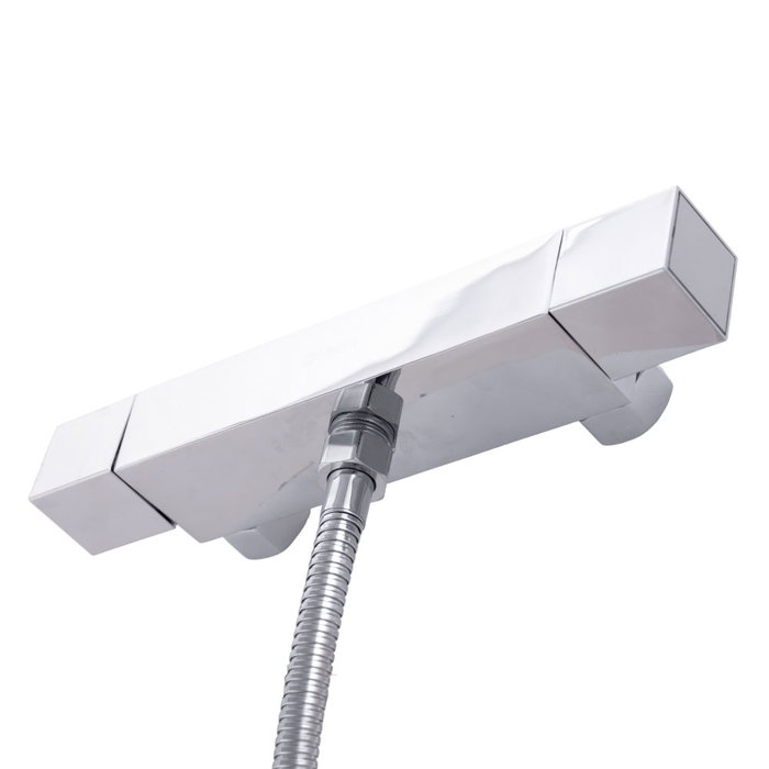 QLI Conjunto Ducha Bimando Cromado Latón/Zinc QLI Conjunto Ducha Bimando Cromado Latón/Zinc
