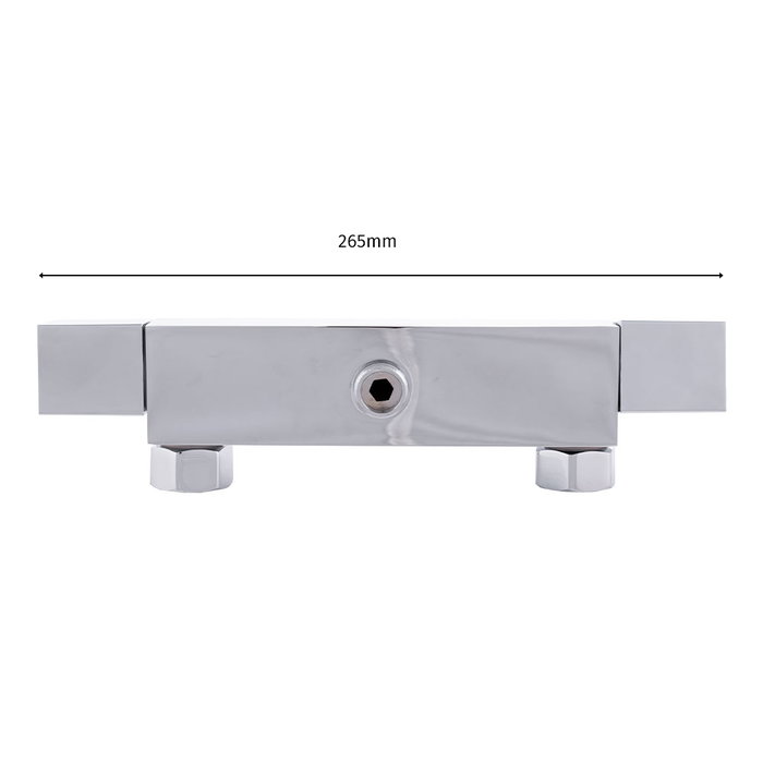 QLI Conjunto Ducha Bimando Cromado Latón/Zinc QLI Conjunto Ducha Bimando Cromado Latón/Zinc