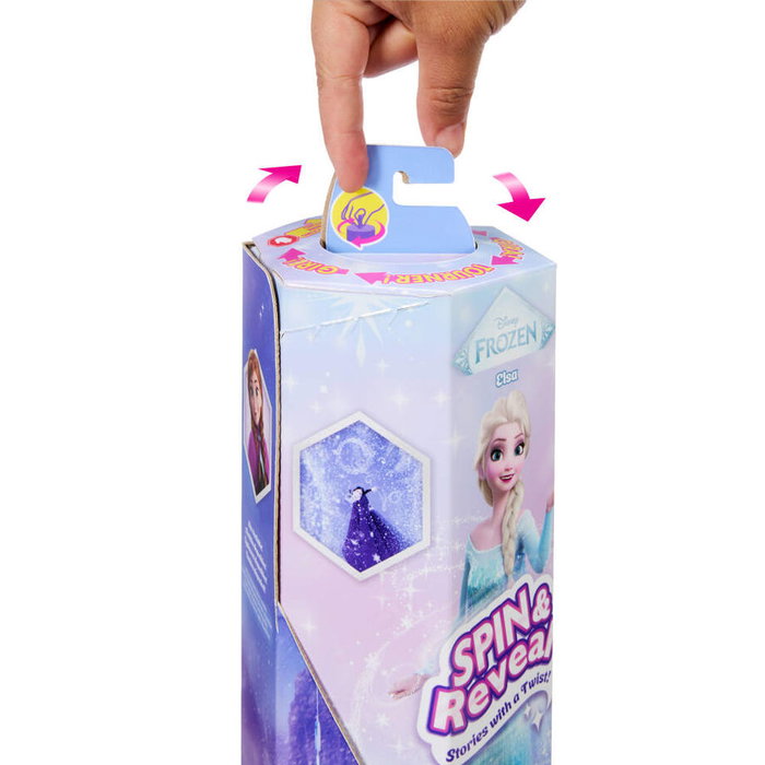 MATTEL Muñeca Elsa Spin & Reveal Disney Frozen