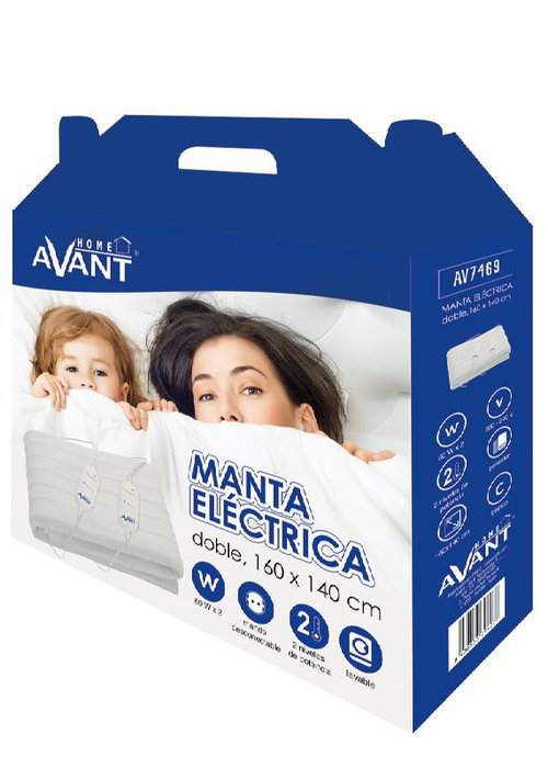 AVANT CALIENTACAMAS 120W DOBLE 160*140CM