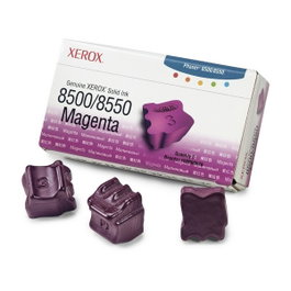 Xerox Tektronix Phaser 8500/8550 Magenta Pack de 3 Unidades de Tinta Sólida