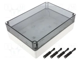 SPELSBERG TK PC Carcasa Universal de Policarbonato Gris