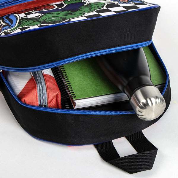 Cerdá Mochila Infantil Avengers Edad Mínima Recomendada 3 Años Black