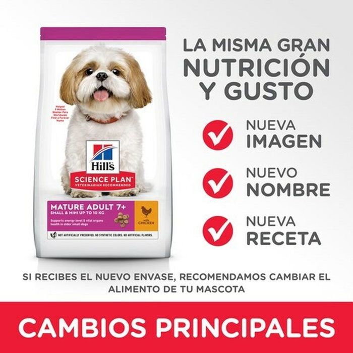 Hill's Science Plan Canine Mature 7+ Small & Mini Pollo 3kg