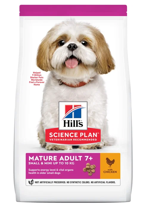 Hill's Science Plan Canine Mature 7+ Small & Mini Pollo 3kg