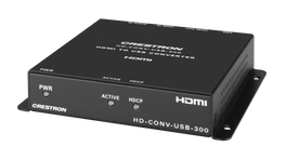 Crestron HD-CONV-USB-300 Convertidor USB 3.0 con Entrada HDMI y Audio Analógico, Captura Video 1080p60 y Escala 4K a 1080p