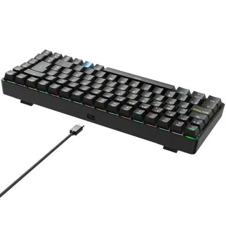 Hiditec GM1K Pack Gaming Teclado Mecánico Inalámbrico y Ratón Inalámbrico GX30 Pro