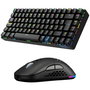 Hiditec GM1K Pack Gaming Teclado Mecánico Inalámbrico y Ratón Inalámbrico GX30 Pro