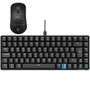 Hiditec GM1K Pack Gaming Teclado Mecánico Inalámbrico y Ratón Inalámbrico GX30 Pro