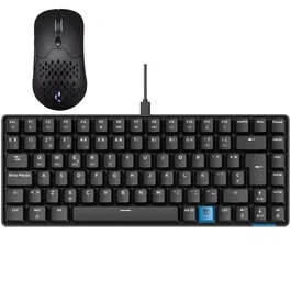Hiditec Pack Gaming GM1K con Teclado Mecánico Red Switch y Ratón GX30 PRO Wireless