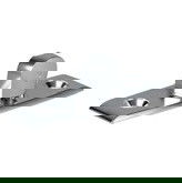 ITALIANA FERRAMENTA Soporte Fijación K12 Para Compas Puerta Italiana Ferramenta Acabado Níquel