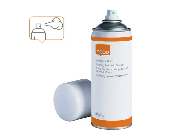 NOBO Spray de limpieza para pizarra blanca 400ml