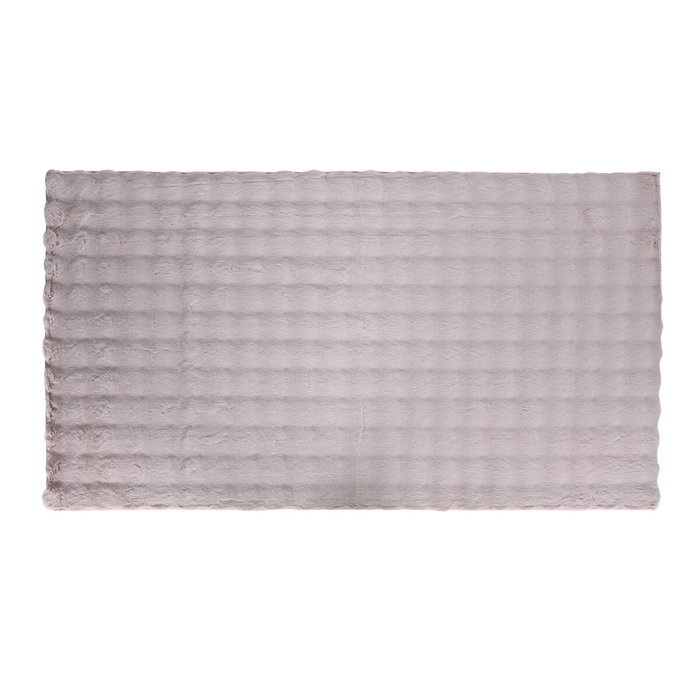 DKD Home Decor Alfombra de Poliéster Malva 175x100x3 cm