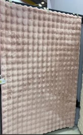 DKD Home Decor Alf malva23 Alfombra Malva Poliester 100 x 3 x 175 cm
