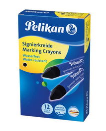 Cera Marcadora Pelikan Blanda 772 Negro (Caja De 12) (701060)