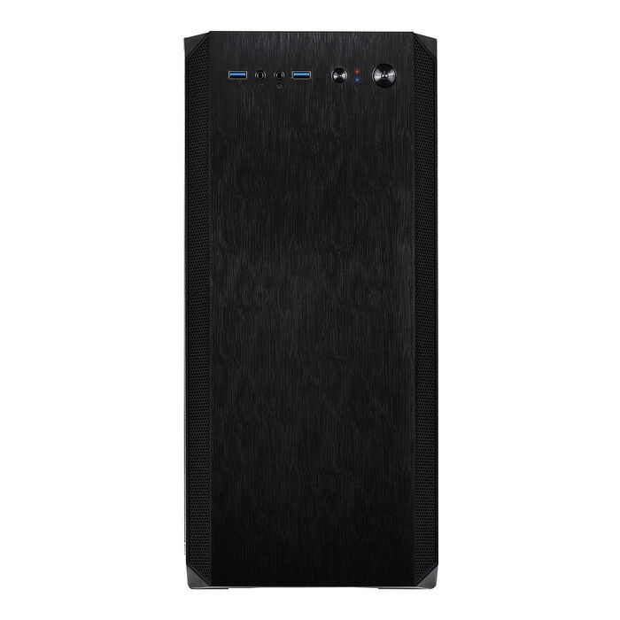 Inter-Tech H-606 Micro Torre PC Negro schallgedämmt