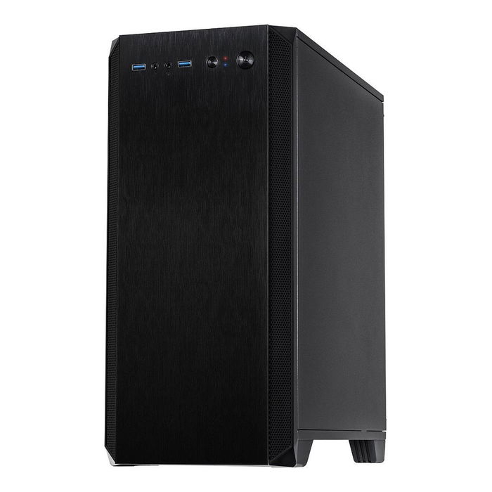 Inter-Tech H-606 Micro Torre PC Negro schallgedämmt