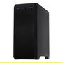 Inter-Tech H-606 Micro Torre PC Negro schallgedämmt