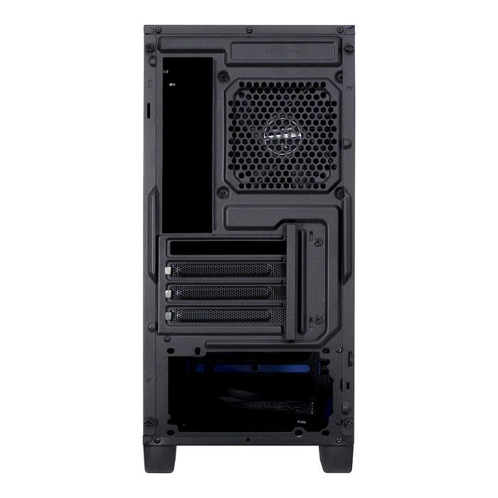 Inter-Tech H-606 Micro Torre PC Negro schallgedämmt