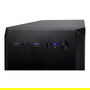 Inter-Tech H-606 Micro Torre PC Negro schallgedämmt