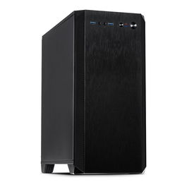 Inter-Tech H-606 Micro Torre PC Negro schallgedämmt