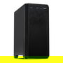 Inter-Tech H-606 Micro Torre PC Negro schallgedämmt