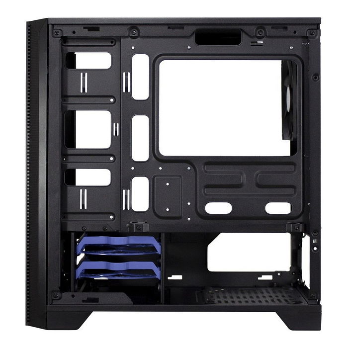 Inter-Tech H-606 Micro Torre PC Negro schallgedämmt
