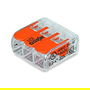 WAGO Serie 221 Terminal de Conexión 221-413, 3 Posiciones, 4 mm² (50 Piezas)